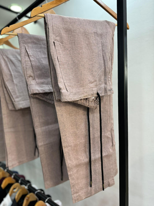 Lilac Linen Pant