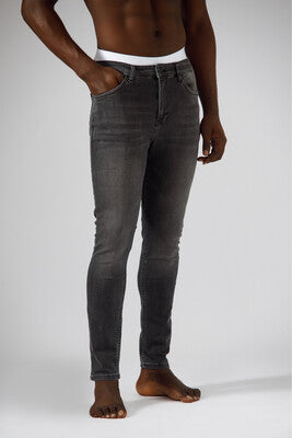 Grey ripped jean (Slim Fit)