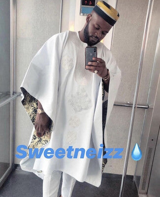 White Agbada