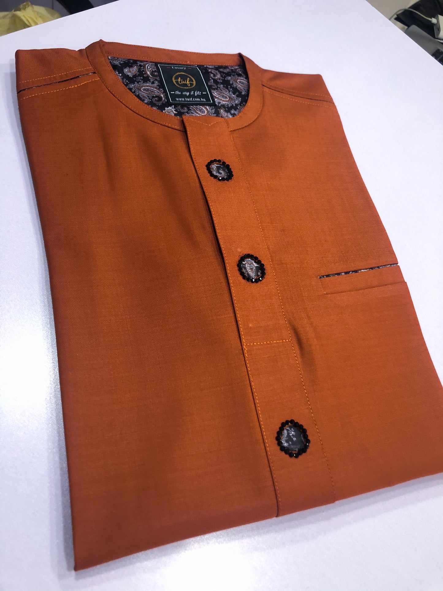 Burnt Orange long sleeve Native