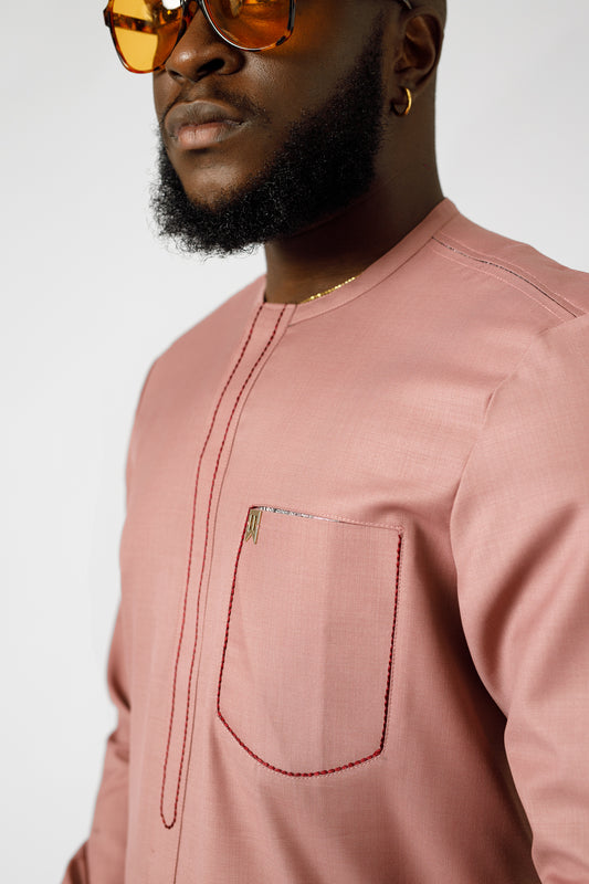 Peach kaftan